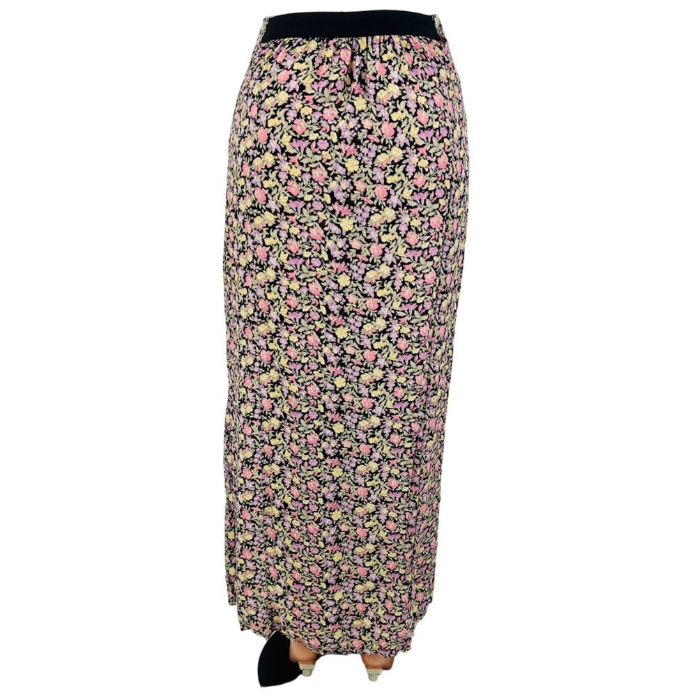 Brandy Melville Floral Double Slit Maxi Skirt | John Galt Boho Cottagecore Fairy - Picture 8 of 16